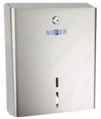 Диспенсер для туалетной бумаги Nofer 05104.W Industrial белый, нержавеющая сталь