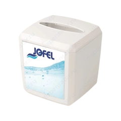 Диспенсер-контейнер квадратный Jofel для 200 шт настольных салфеток 16*20 см,  ABS-пластик, арт. AH54000 