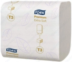 Ультрамягкая листовая туалетная бумага Tork Premium 114276 двухслойная 30 рулонов 