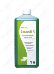 Дезинфицирующее жидкое мыло Saraya Sarasoft R1000 1л.