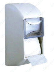 Диспенсер для туалетной бумаги Nofer 05099 белый, пластик