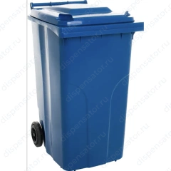 Контейнер для мусора Merida 240 л, синий, MGB240WBL