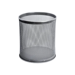 Kруглoe мусорное ведро, серый цвет​, 21 л, Sanela, арт. 85971