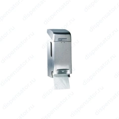 Диспенсер для 3-х бытовых рулонов туалетной бумаги, 380x130х116 мм, нержавеющая сталь AISI 304, поверхность матовая, Mediclinics, арт. PR0781CS