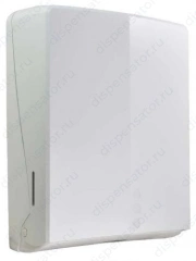 Диспенсер для бумажных полотенец Nofer ABS пластик белый, арт. 04047.W