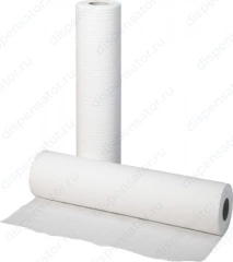 Простыни бумажные LIME 2-сл, 50см*80м, белые 18г/м.кв.(50.80-Ц)
