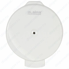 Диспенсер для туалетной бумаги LAIMA PROFESSIONAL ORIGINAL (Система T8), белый, ABS-пластик, 605769